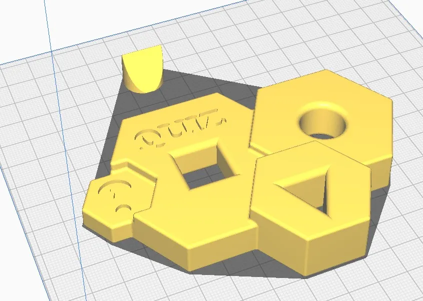 Câu đố hình học với 3 lỗ thử thách trí tuệ