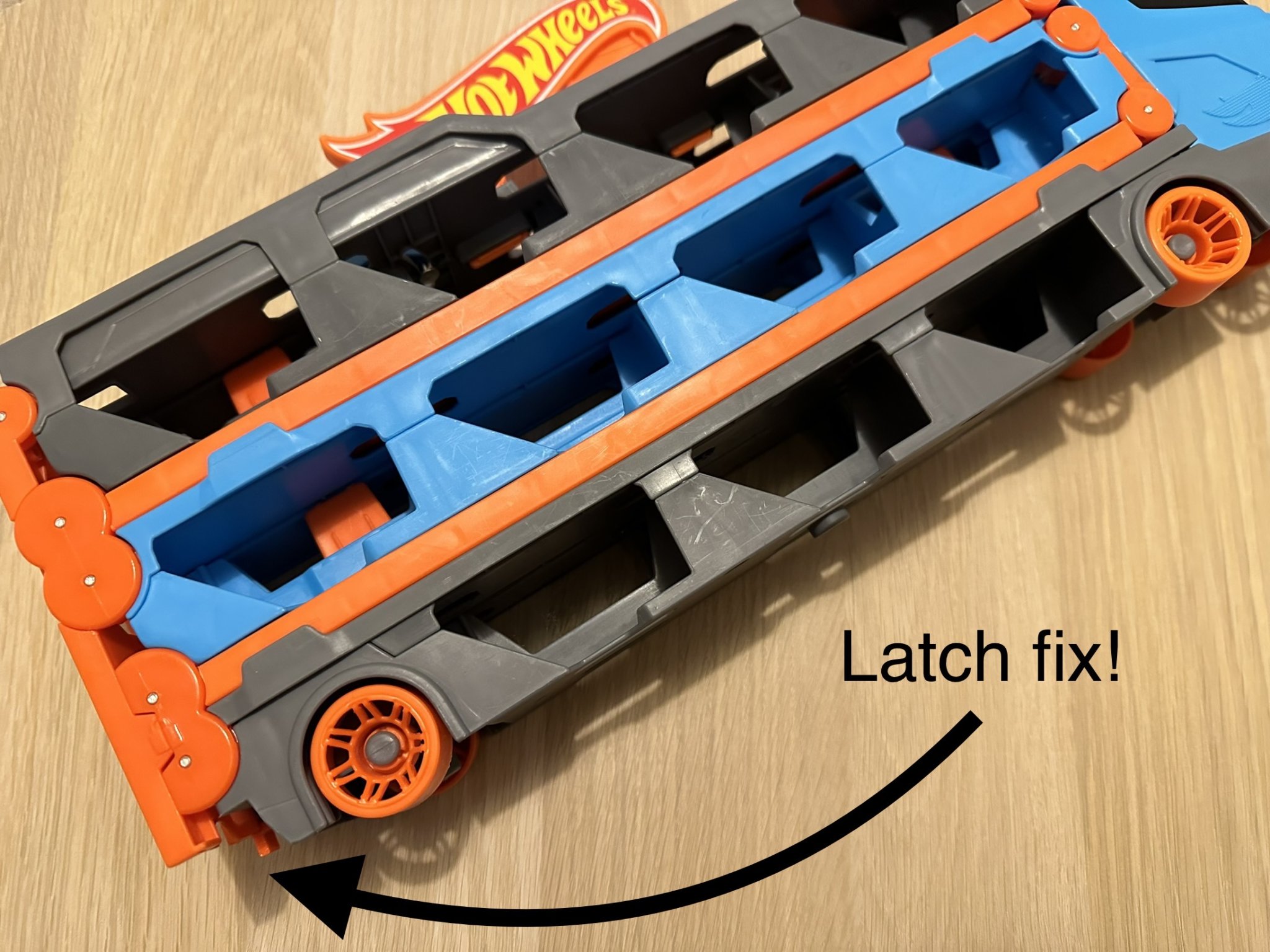 Thay thế chốt hỏng cho xe tải Hot Wheels Speedway