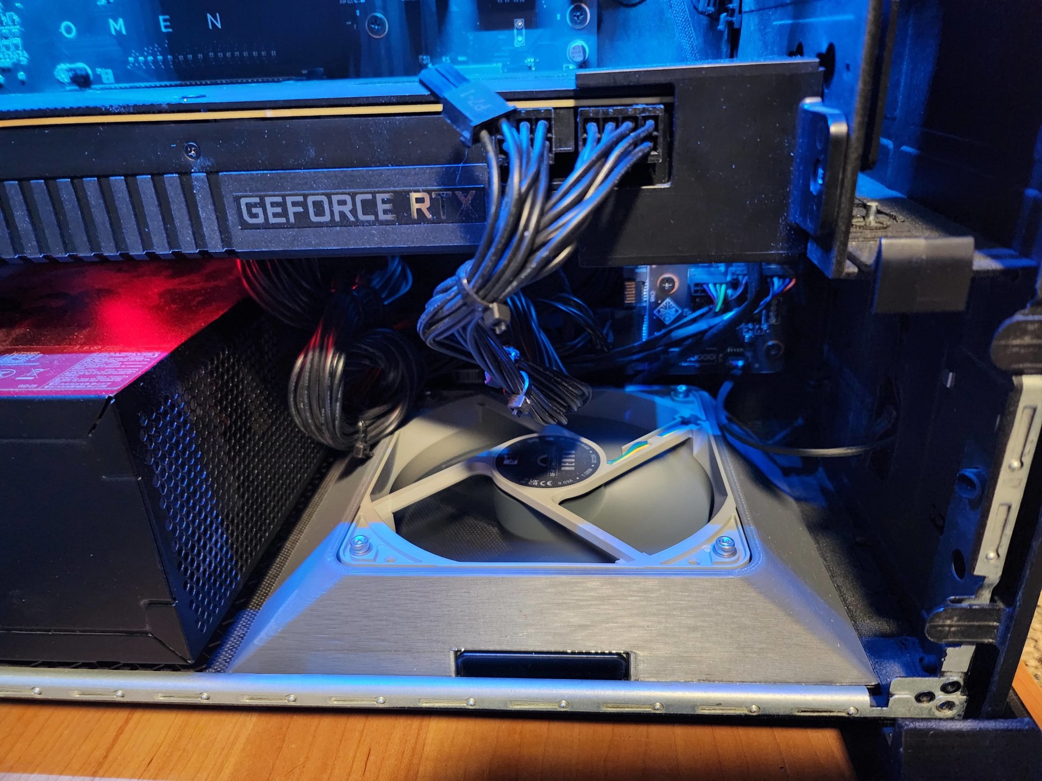 Khay quạt 120mm cho máy tính HP OMEN Obelisk