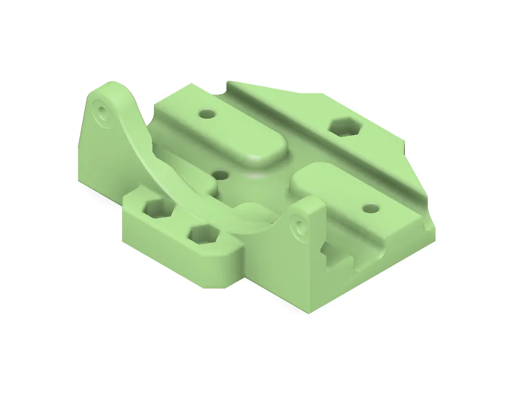 Giá đỡ Din Rail chắc chắn cho VORON và BTT Octopus 1.1