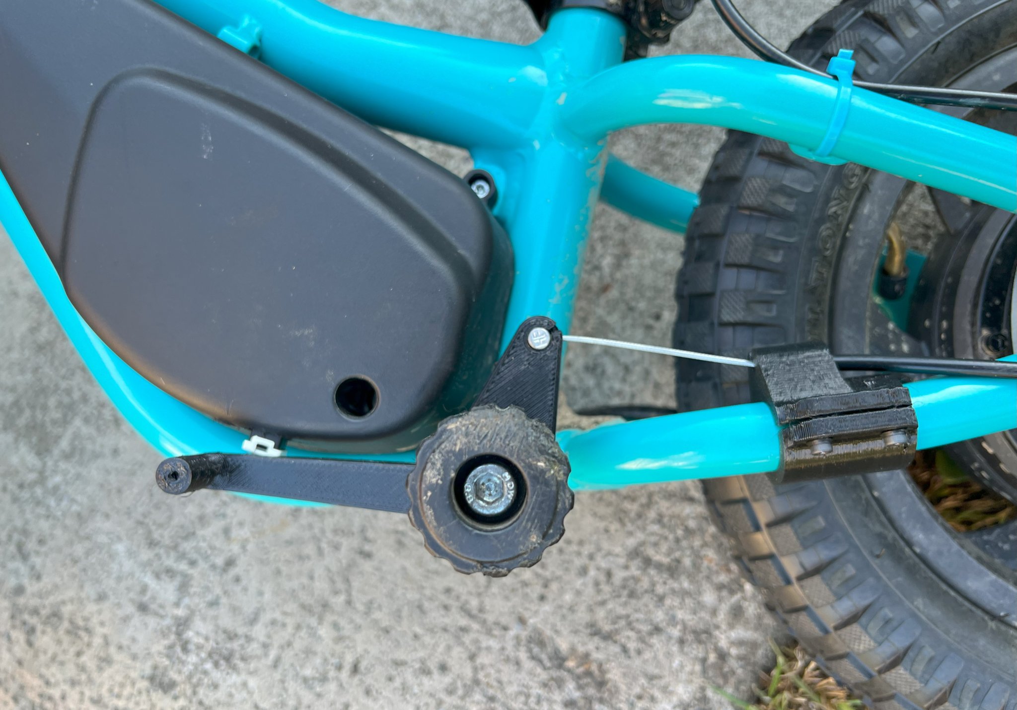 Bộ chuyển đổi phanh chân cho xe đạp điện trẻ em