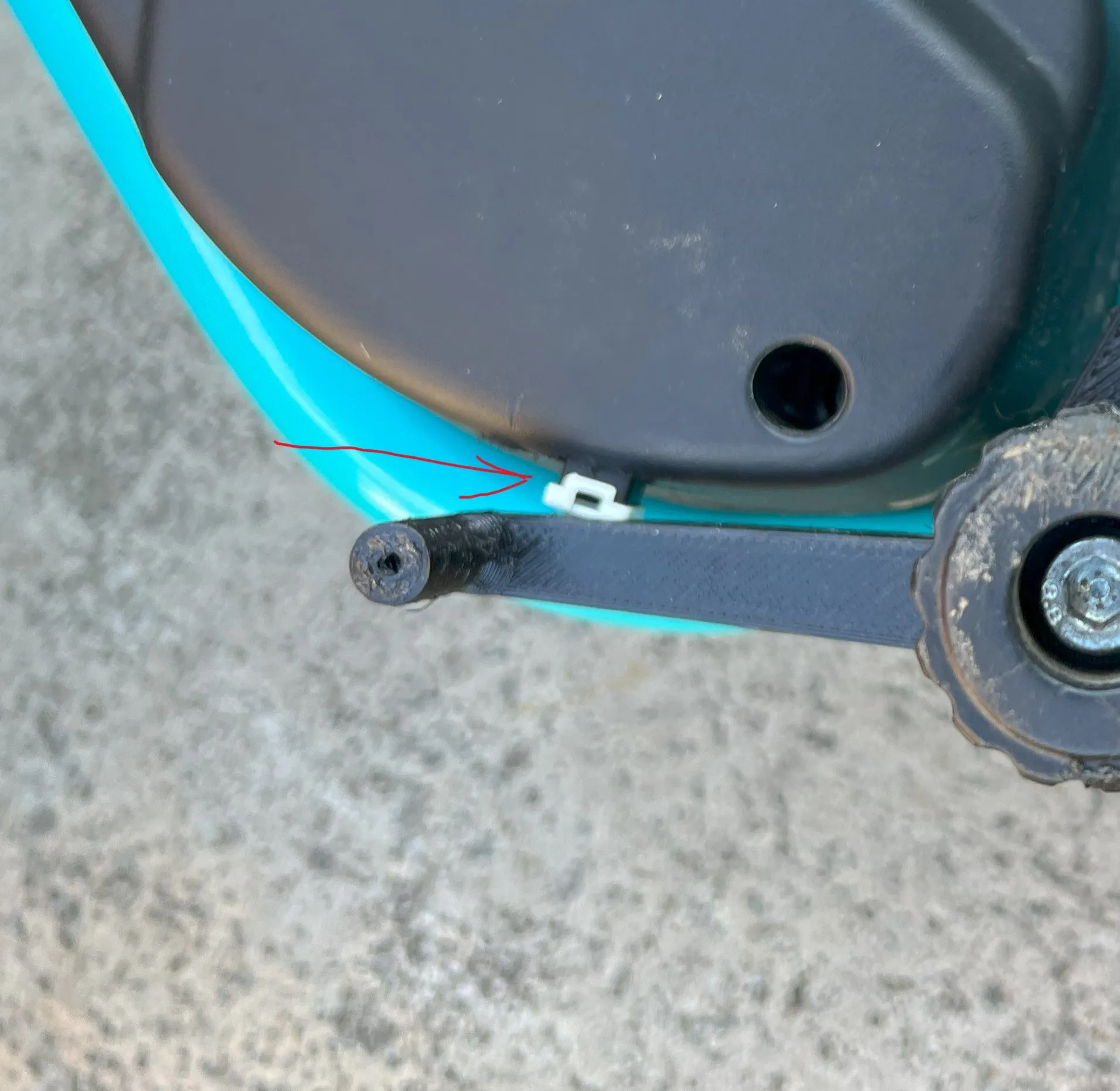 Bộ chuyển đổi phanh chân cho xe đạp điện trẻ em