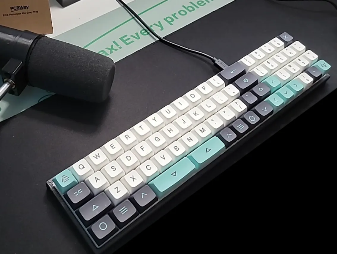 Bàn phím cơ tùy chỉnh 69 phím - 65% MML KEYBAR