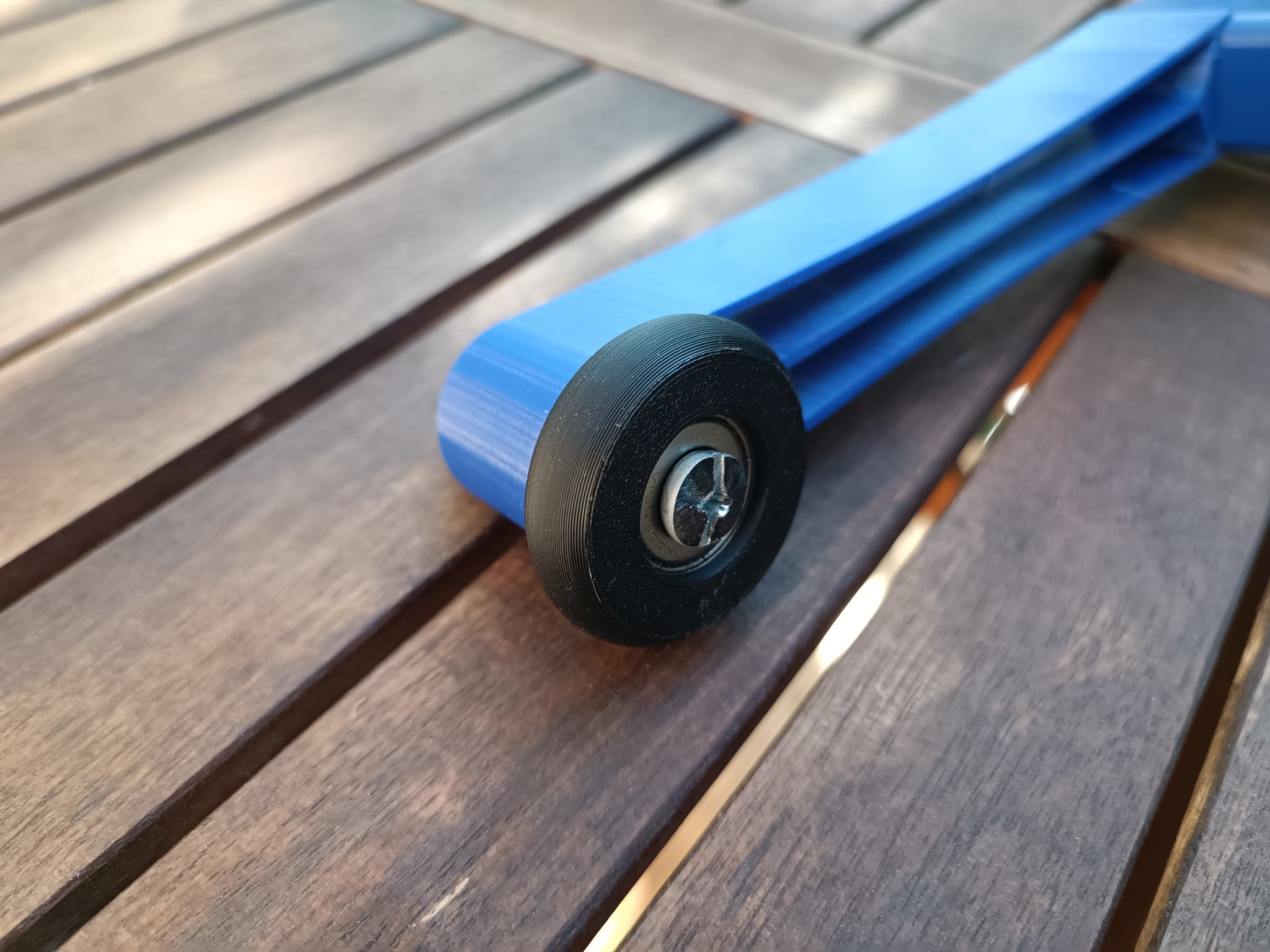 Bánh xe đường kính 40mm trên bạc đạn 608Z