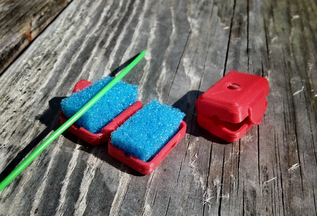 Bộ lọc và bôi trơn filament Snap-on cho máy in 3D