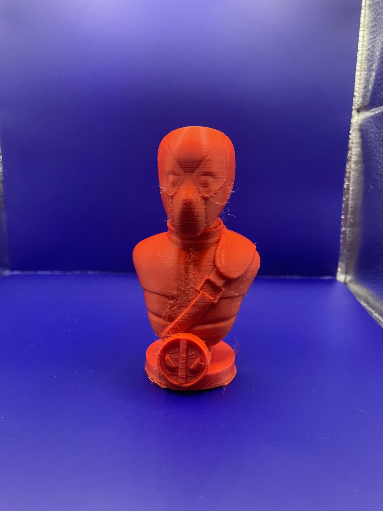 Tượng bán thân Deadpool chi tiết từ Nomad Sculpt