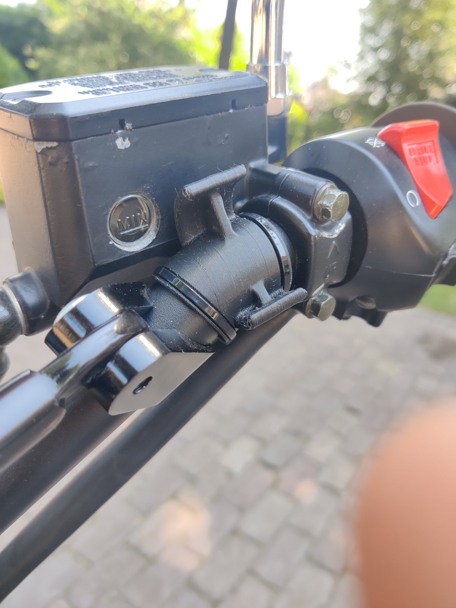 Giá đỡ đồng hồ Casio F-105W cho xe máy