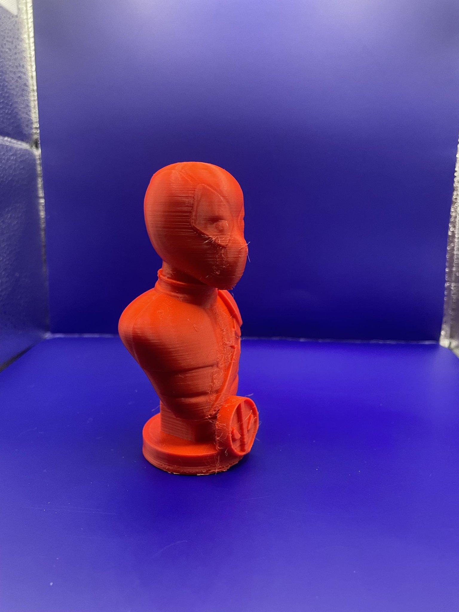 Tượng bán thân Deadpool chi tiết từ Nomad Sculpt