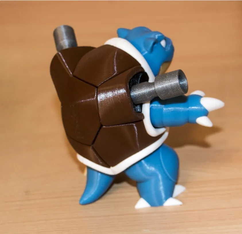 Mô hình Pokémon Tortank (Blastoise) chi tiết 3D
