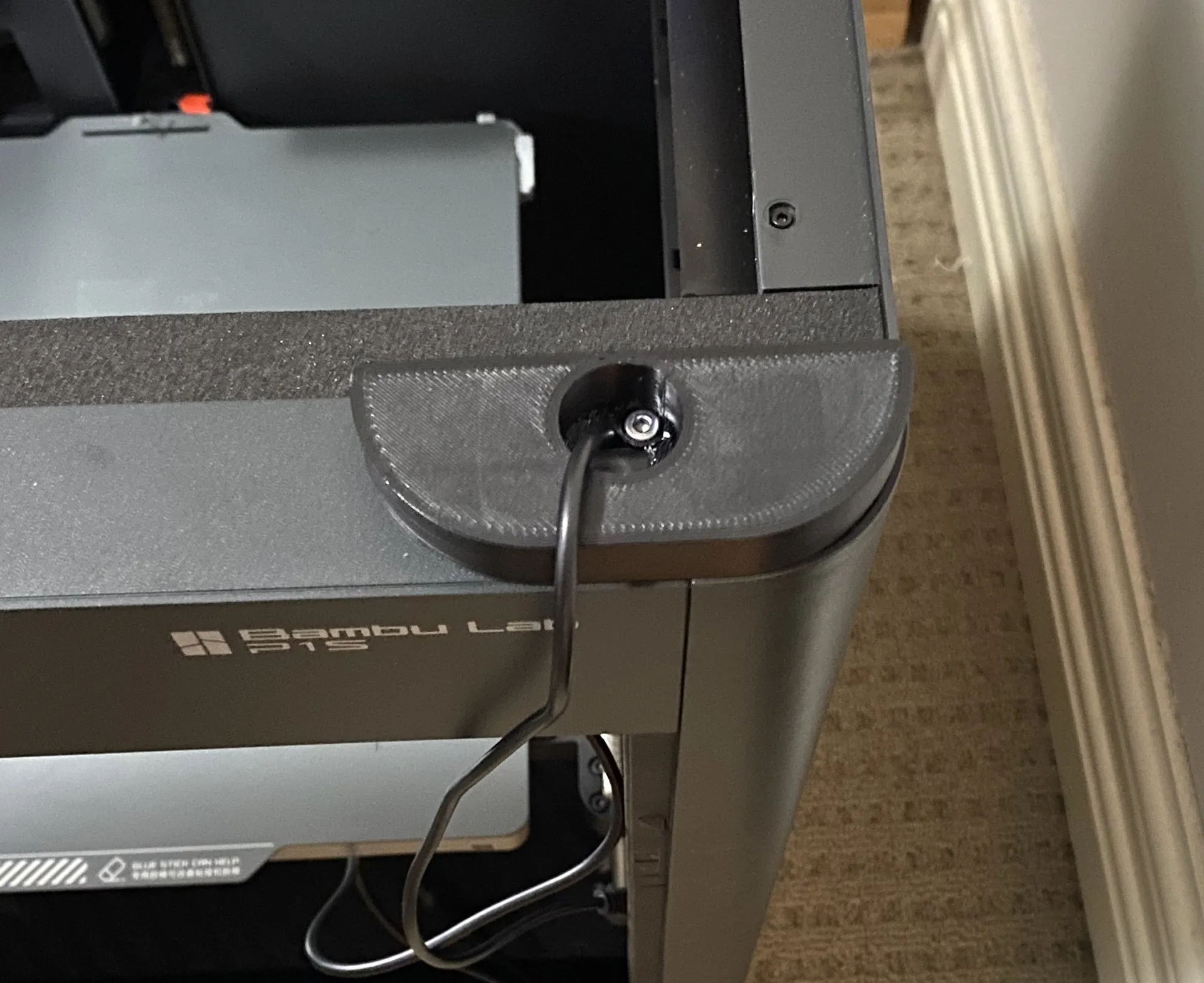 Giá đỡ iPhone Bambu Labs P1S / P1P không che chắn màn hình