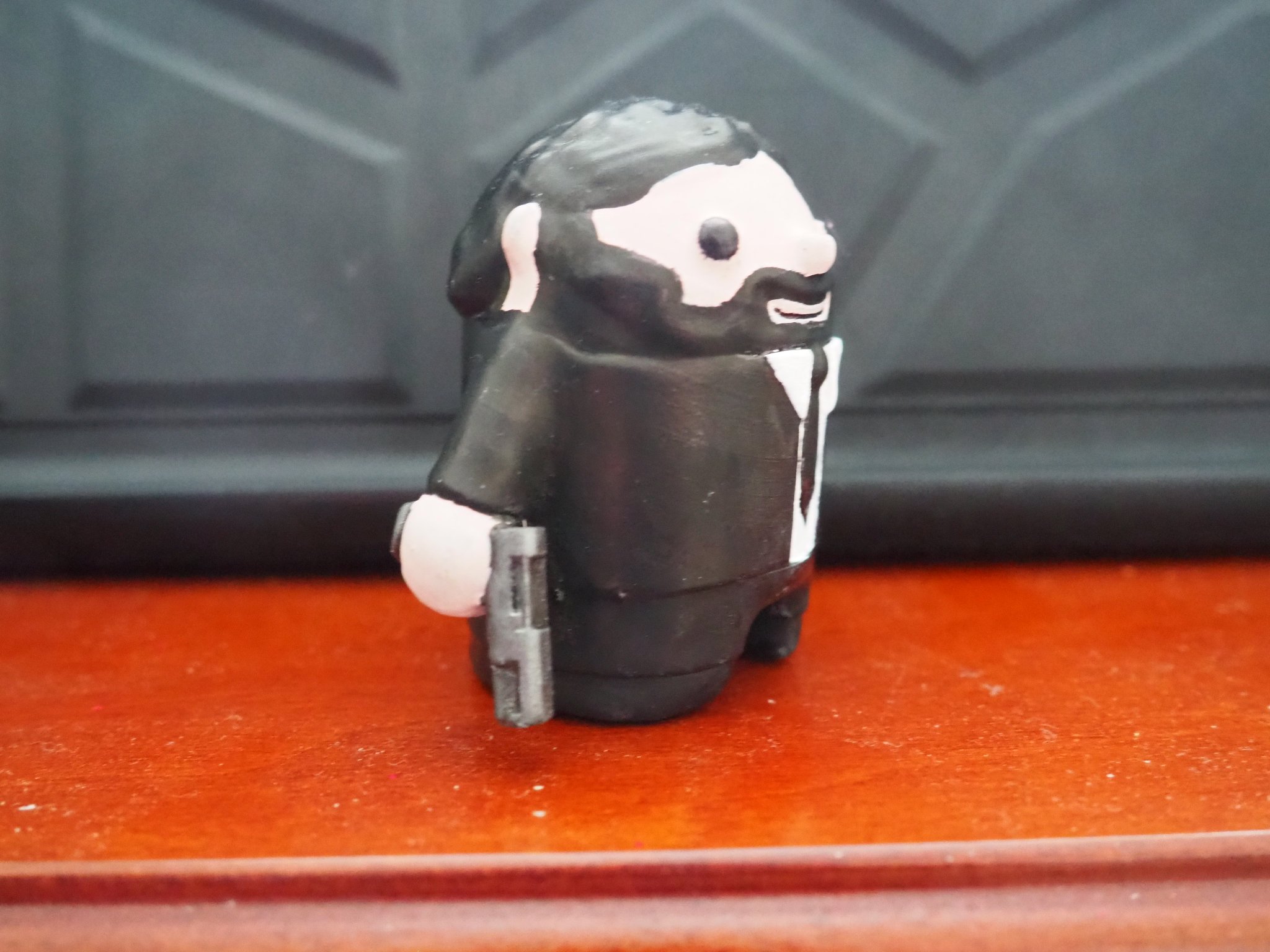 Nhân vật John Wick trong fan art 3D độc đáo