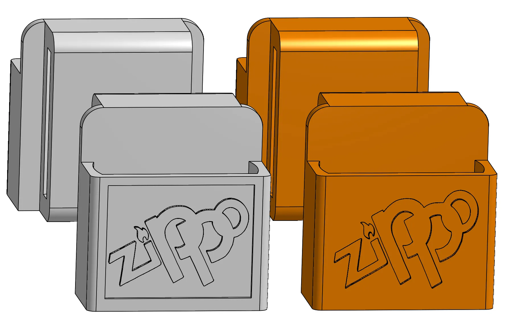 Giá đỡ bật lửa Zippo với tùy chọn gắn thắt lưng