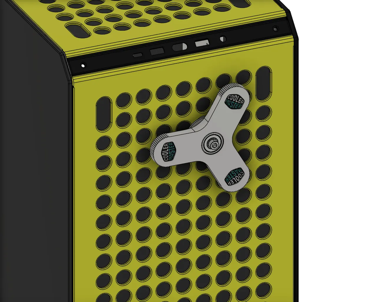 Giá đỡ fidget spinner cho thùng máy tính Qube 500