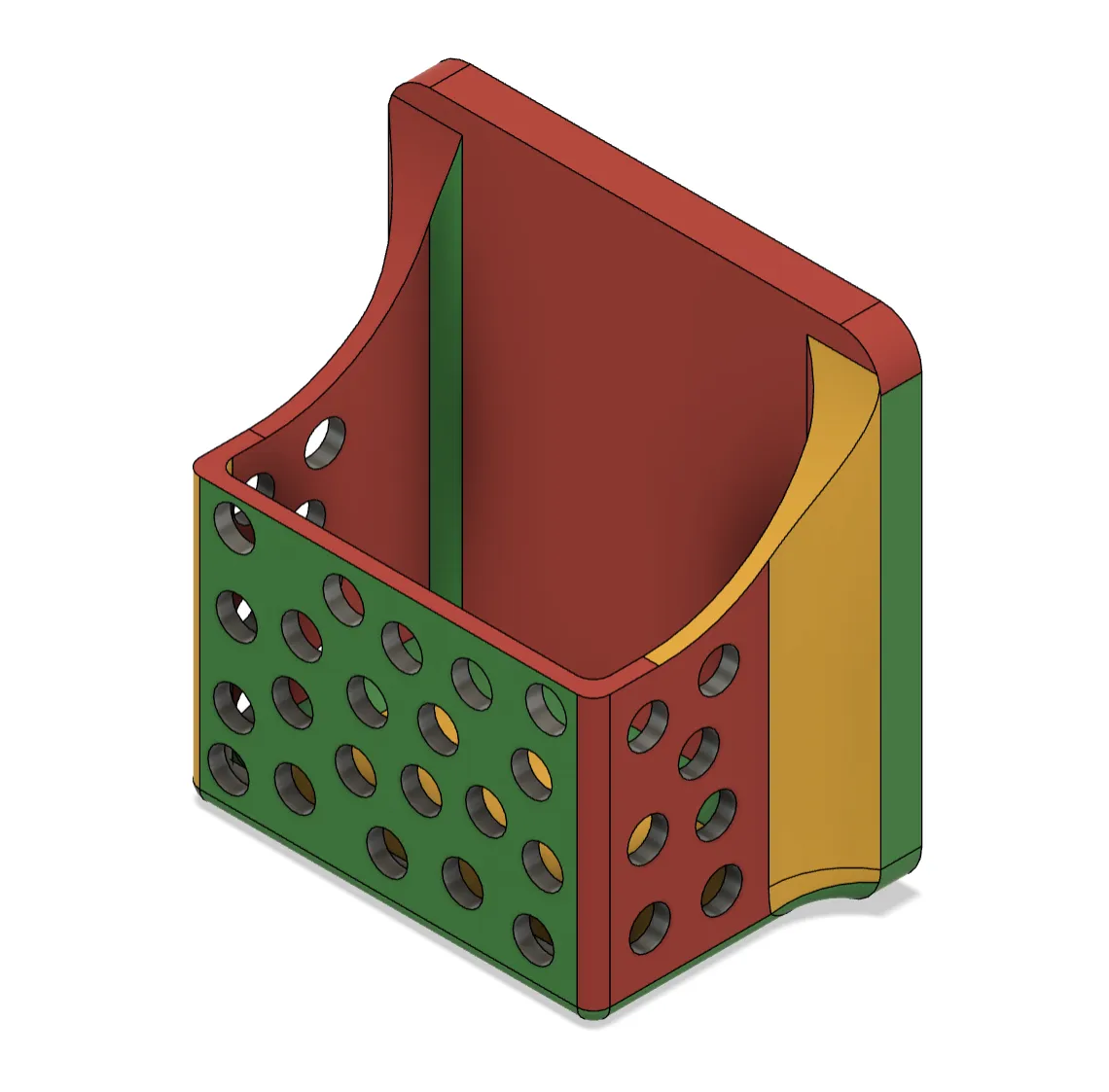 Giỏ đựng Cooler Master QUBE 500 với kẹp đơn 46mm