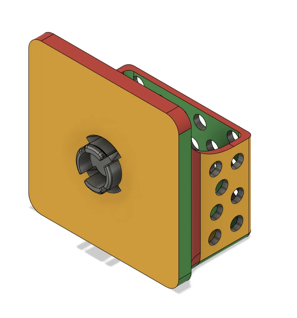 Giỏ đựng Cooler Master QUBE 500 với kẹp đơn 46mm