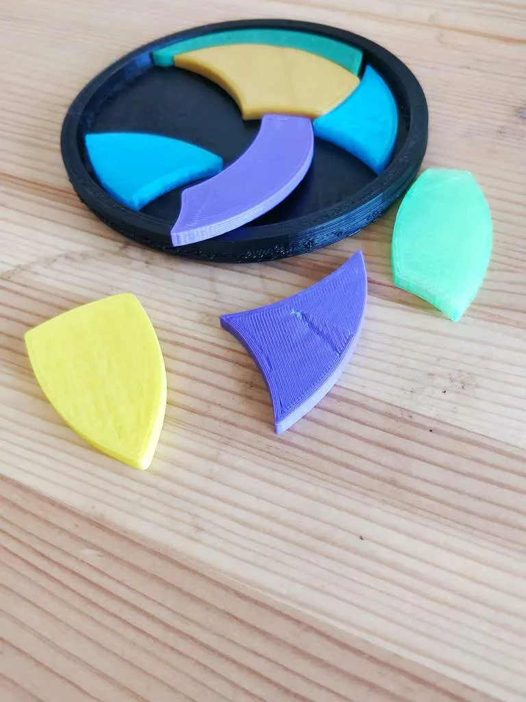 Đồ chơi xếp hình tròn vui nhộn từ thập niên 80