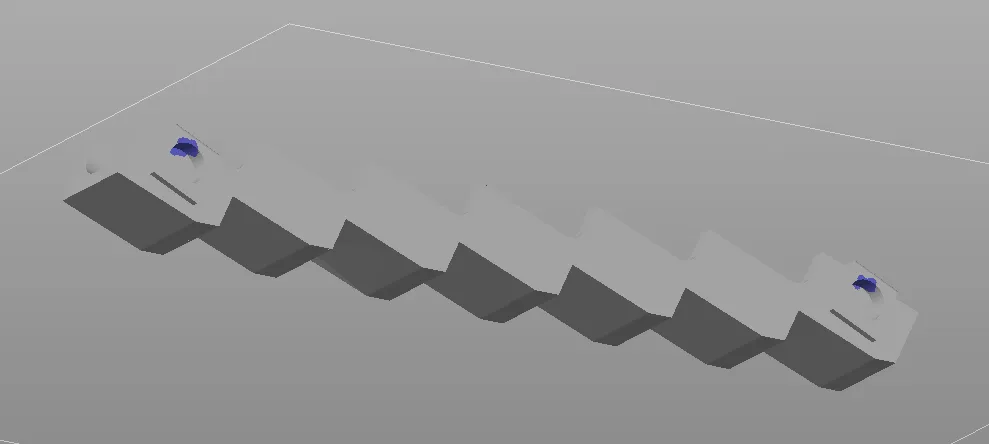 Bậc đá marbles cho ngăn lạnh với nam châm 10x5mm