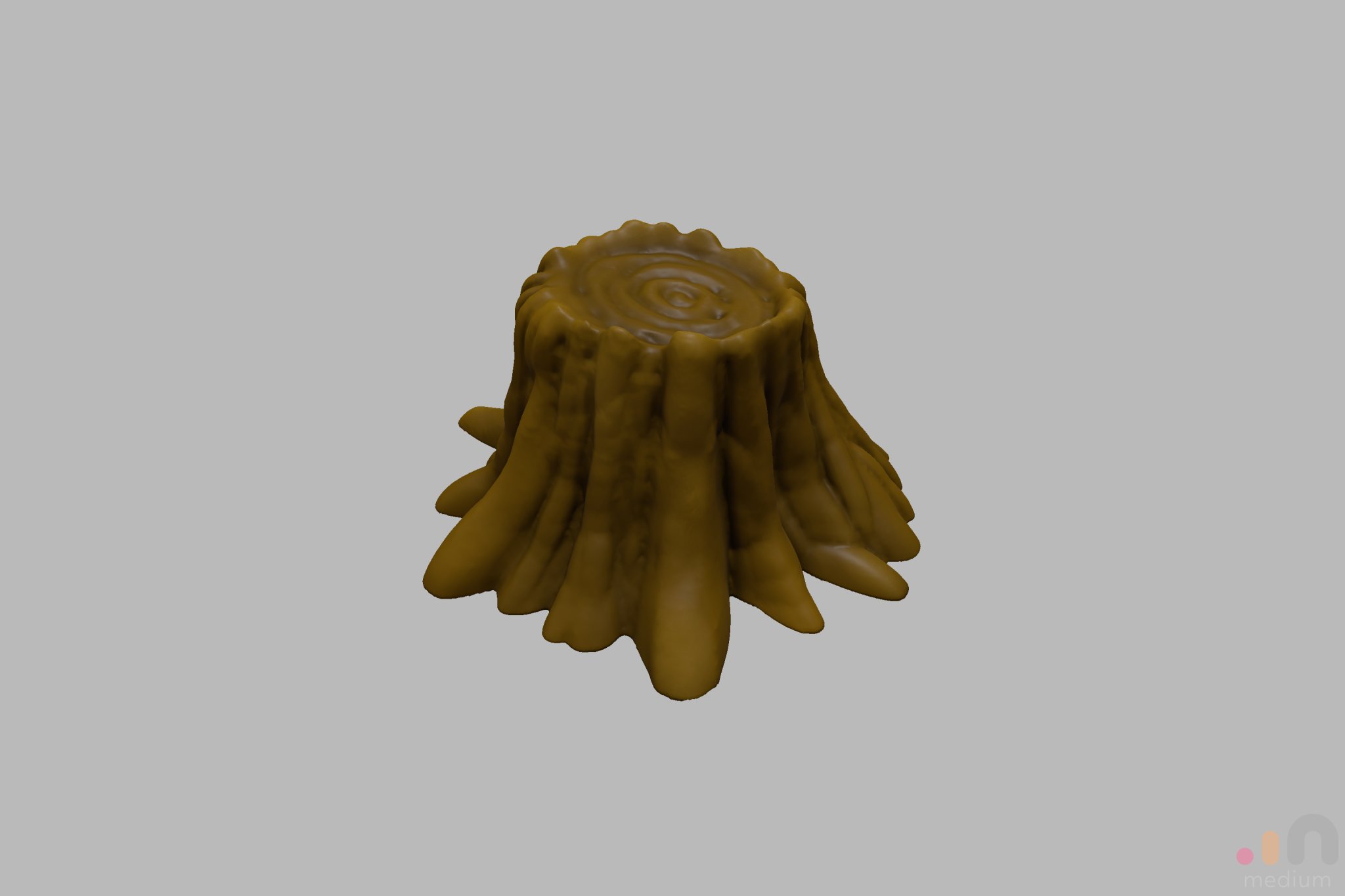 Gốc cây thay thế cho trò chơi Gloomhaven