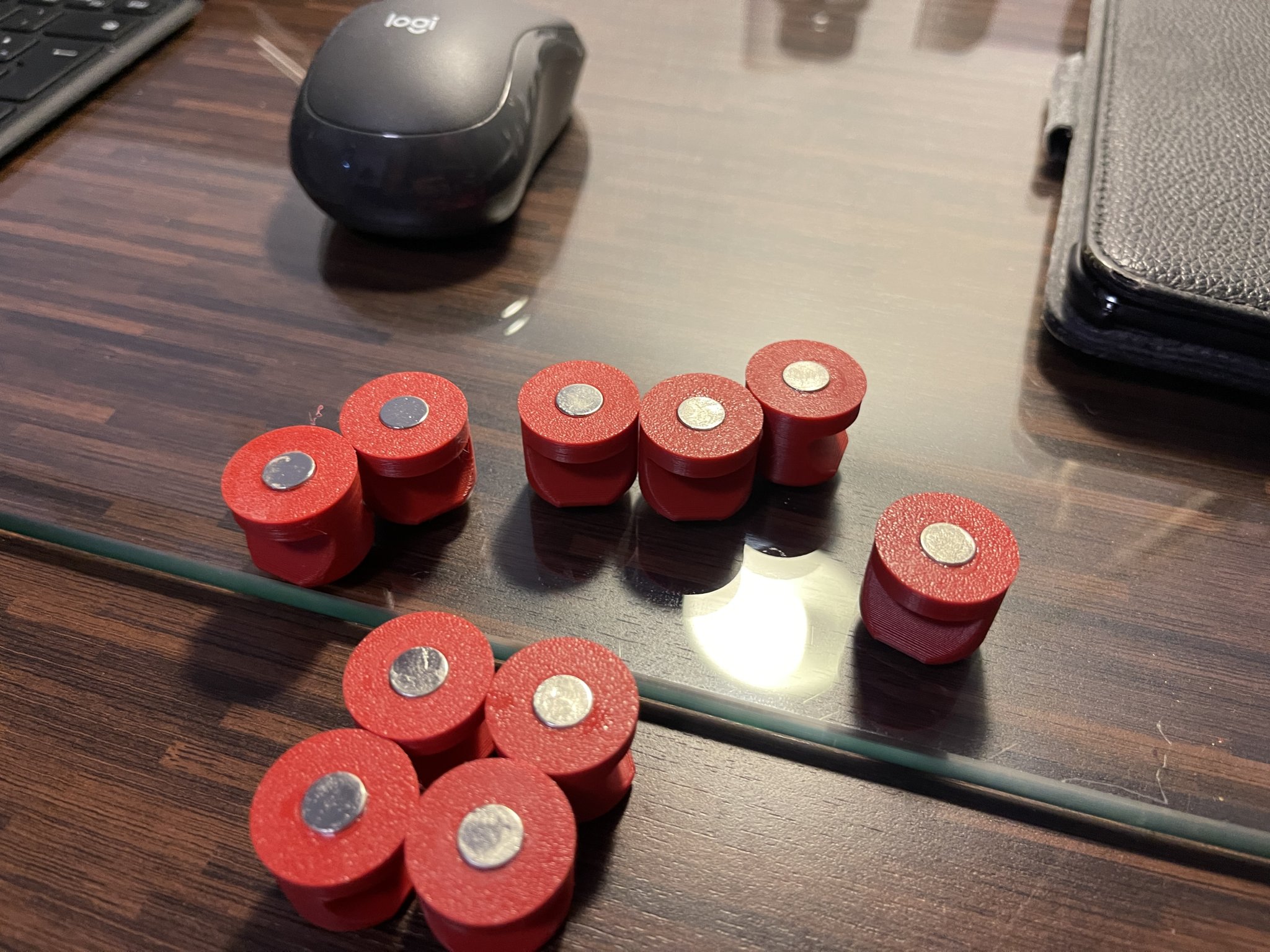 Ghim nam châm 8x3mm dễ in