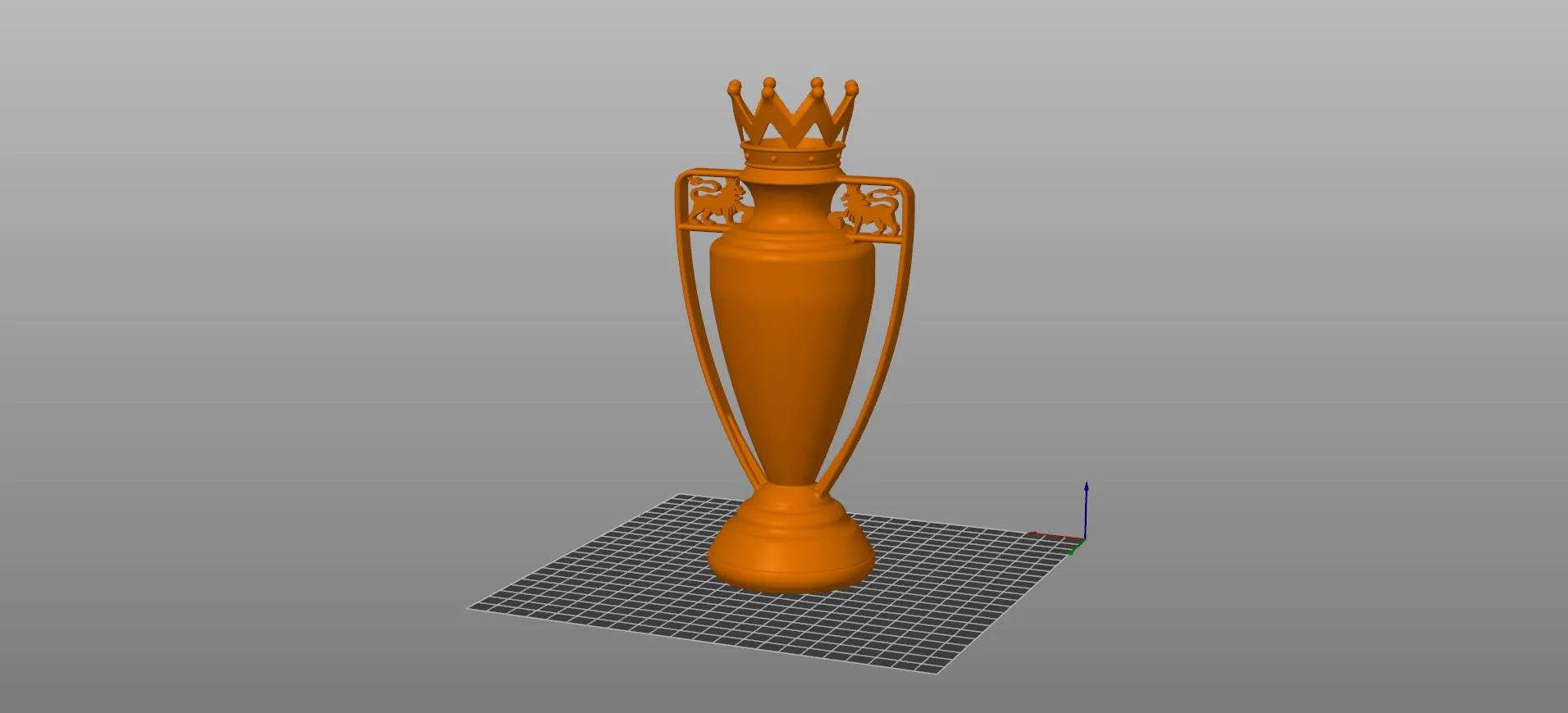 Cúp Premier League với thiết kế độc đáo trong SOLIDWORKS