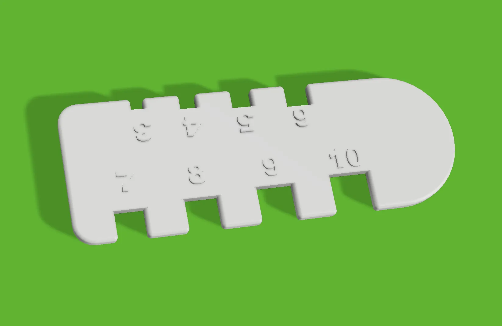 Thước đo chiều cao cây trồng và các vật thể tương tự