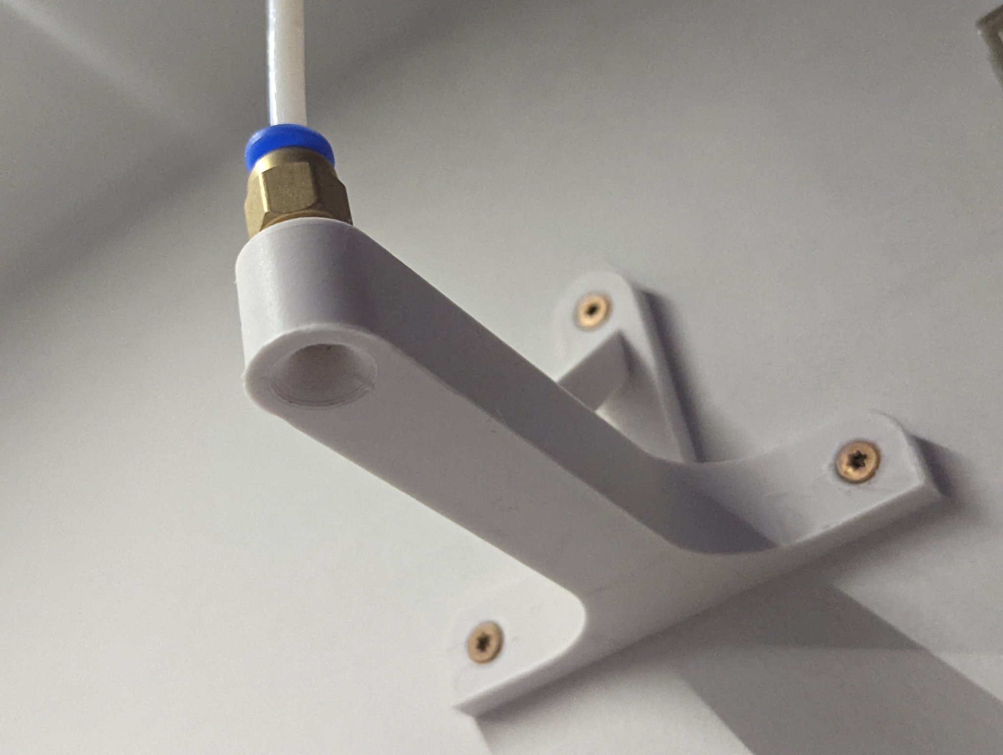 Giá đỡ ống PTFE cho vị trí nhập filament trên tường