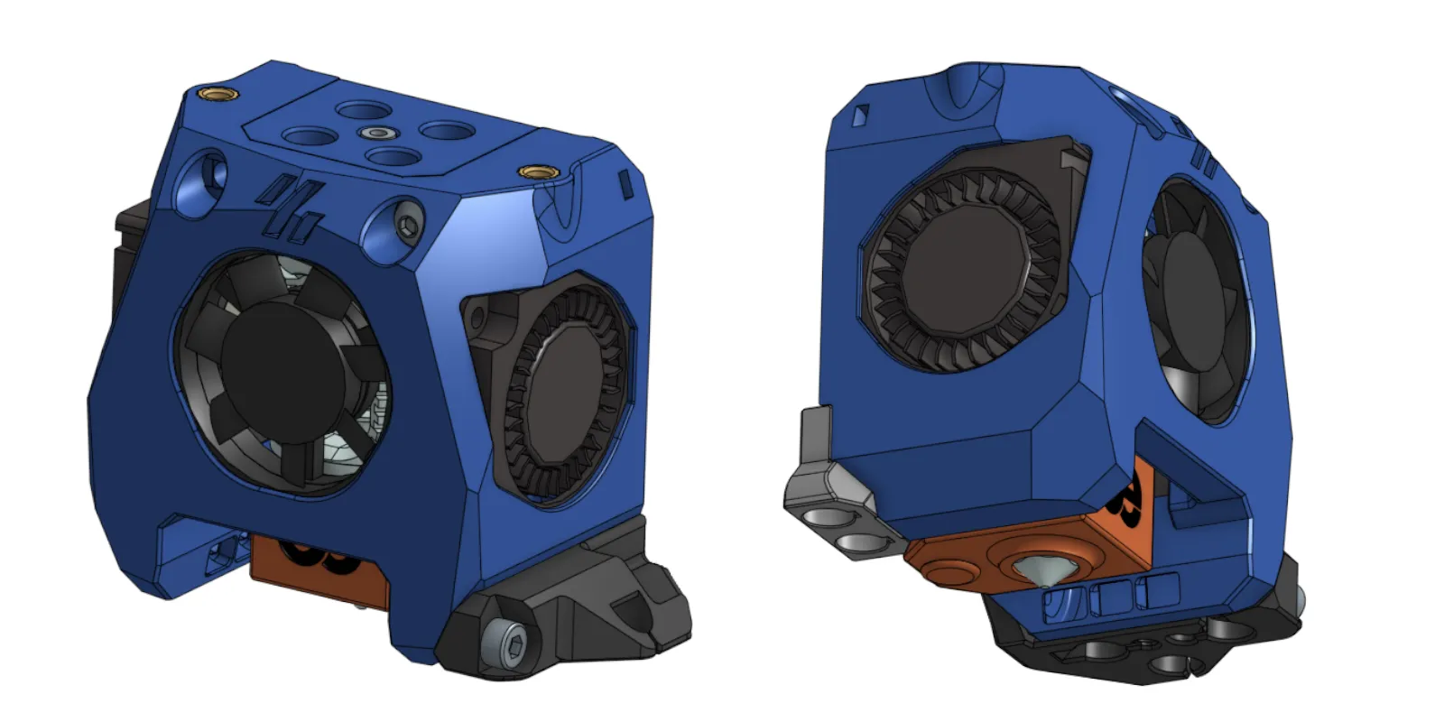 Đầu in Mini Stealthdort nhẹ cho máy in Voron-0