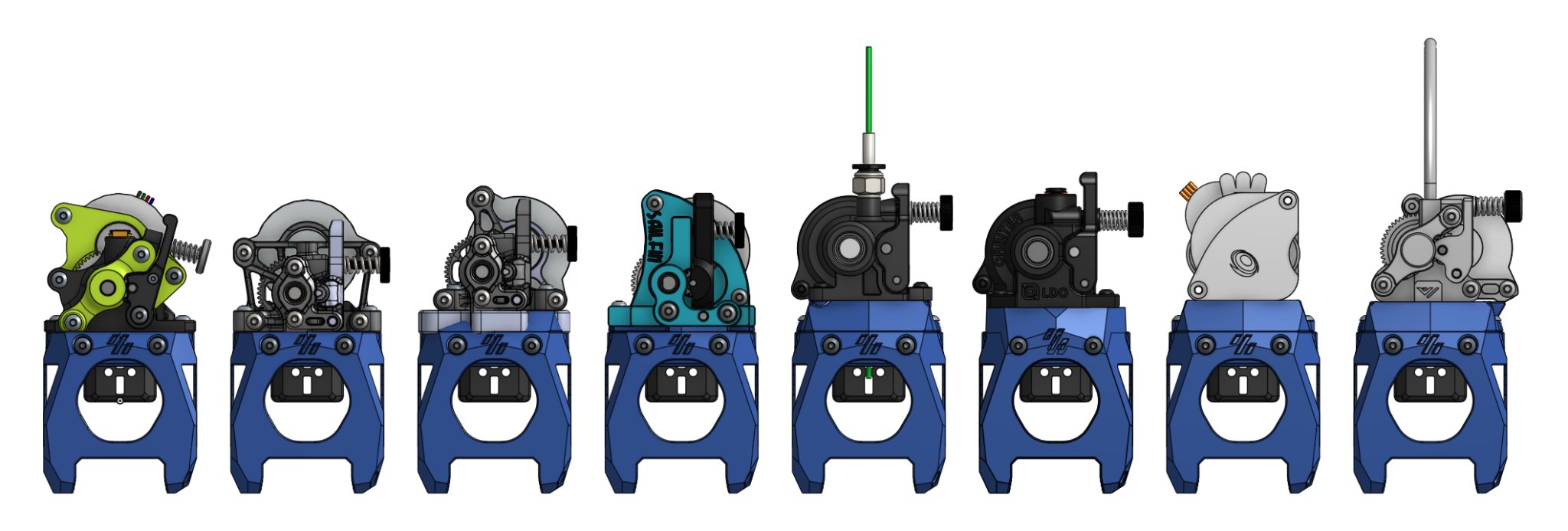 Đầu in Mini Stealthdort nhẹ cho máy in Voron-0