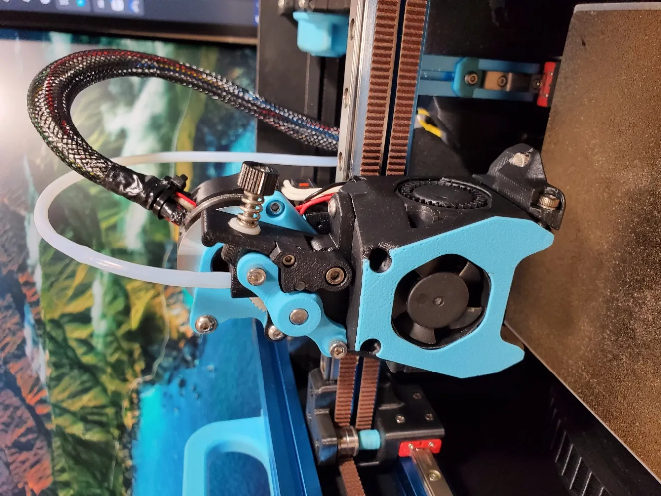 Đầu in Mini Stealthdort nhẹ cho máy in Voron-0