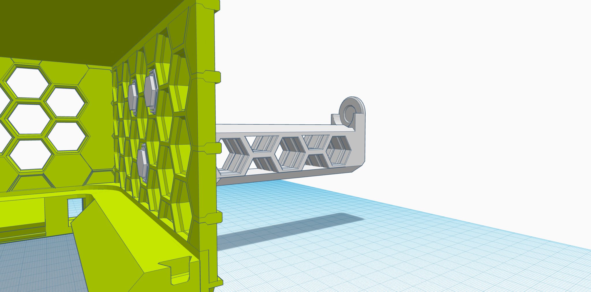 Giá đỡ cuộn filament v2 cho máy in 3D Honeycomb