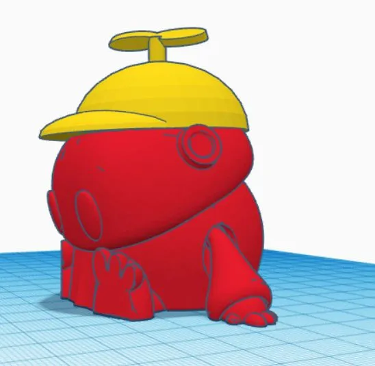 Robot Mini Khớp Nối Đội Mũ