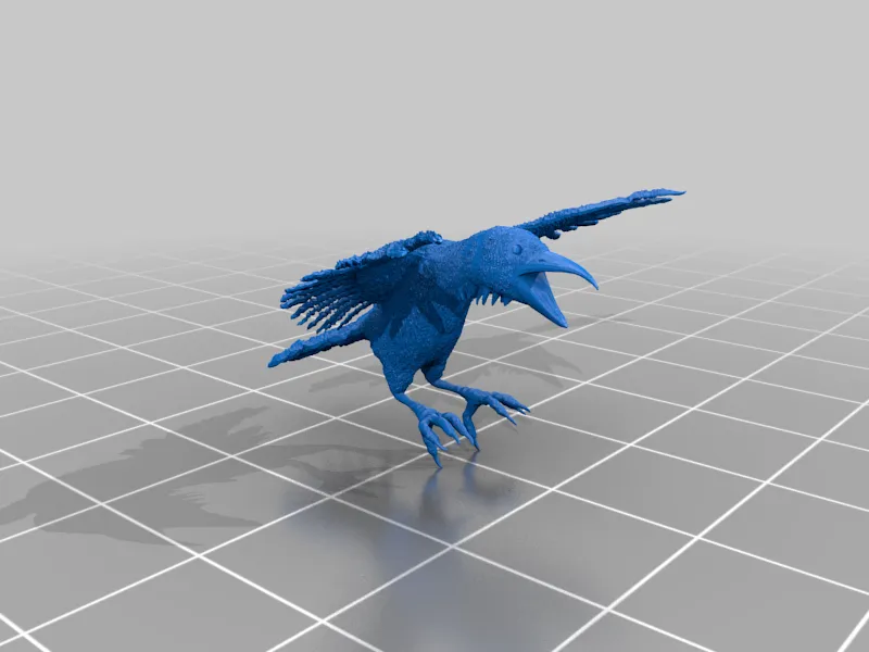 Chó Khổ Sở và Quạ Thối Miniatures (Nghệ Thuật Fan Bloodborne)