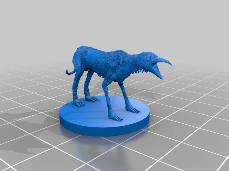 Chó Khổ Sở và Quạ Thối Miniatures (Nghệ Thuật Fan Bloodborne)