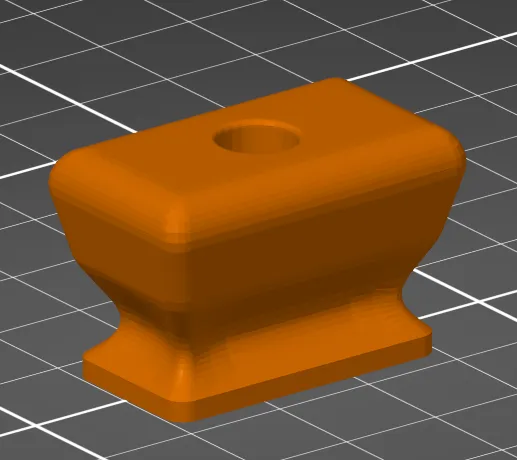 Núm kéo nhỏ cho tủ với kích thước 24x24x36mm