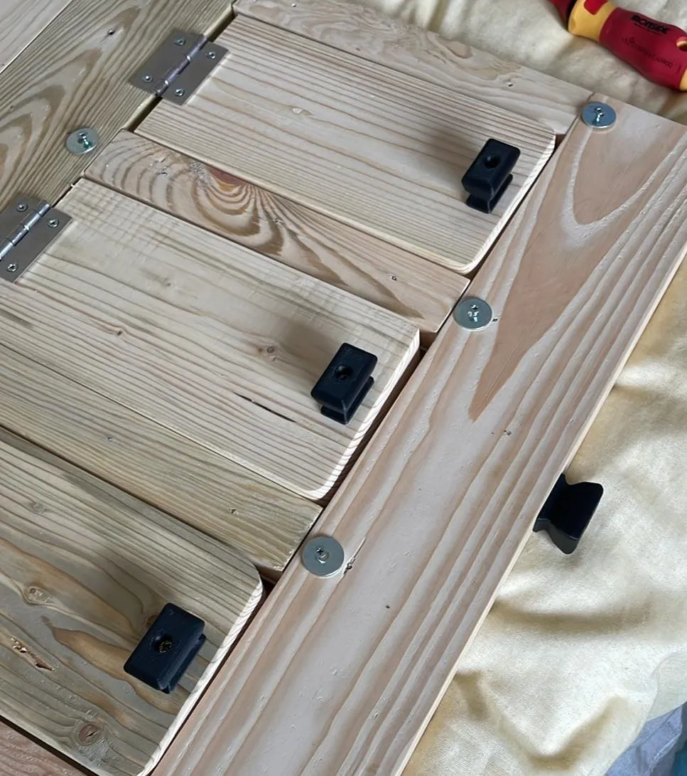 Núm kéo nhỏ cho tủ với kích thước 24x24x36mm