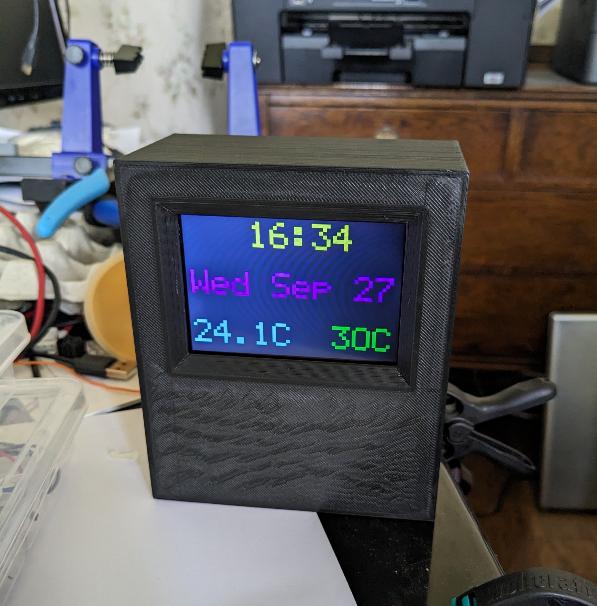 Vỏ máy tính để bàn cho bảng thông tin PicowTFTPanel