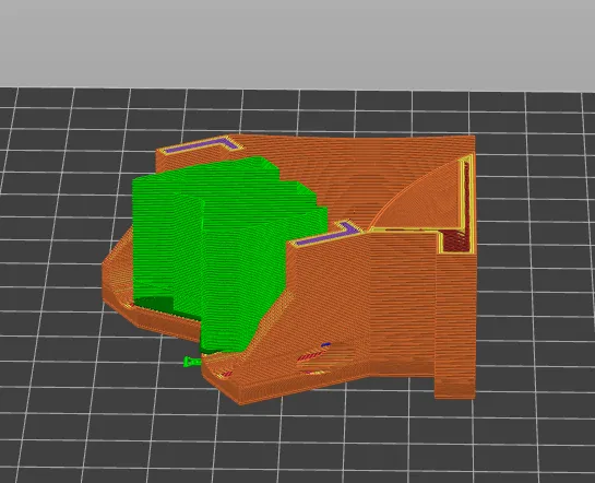 Giá đỡ quạt làm mát cho Ender 3 sử dụng Noctua A4x20