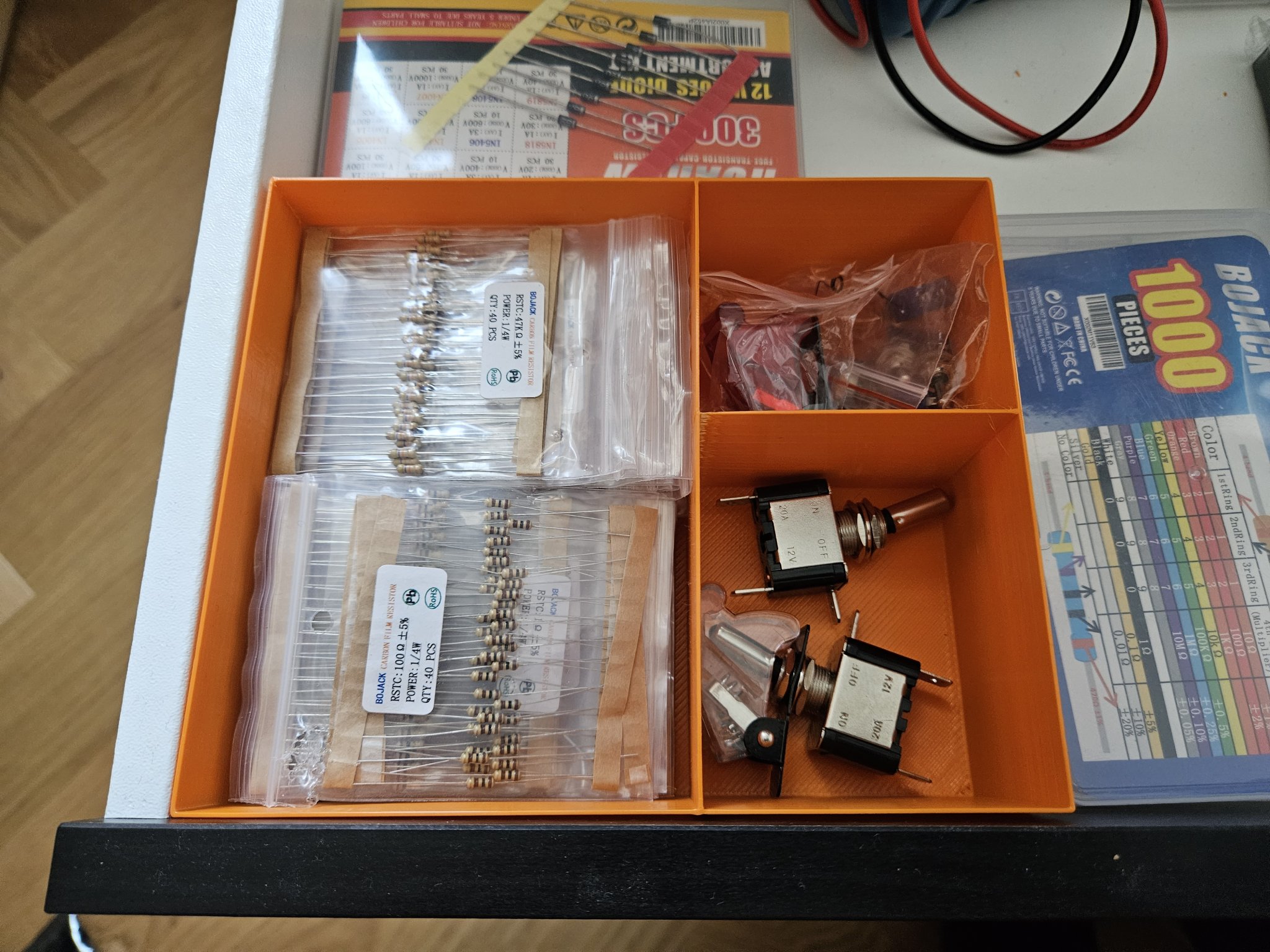 Hộp tổ chức đa năng cho Alex (IKEA)