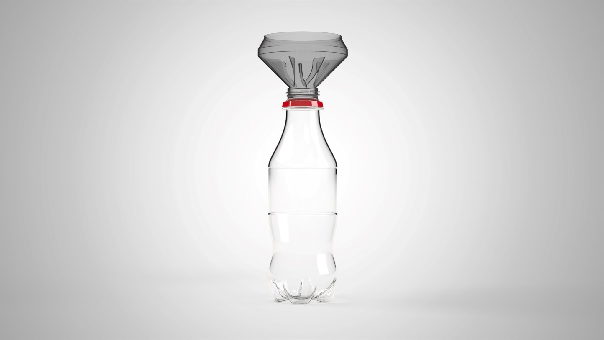 Bình đựng nước ngọt với phễu hút ẩm và giảm độ nảy