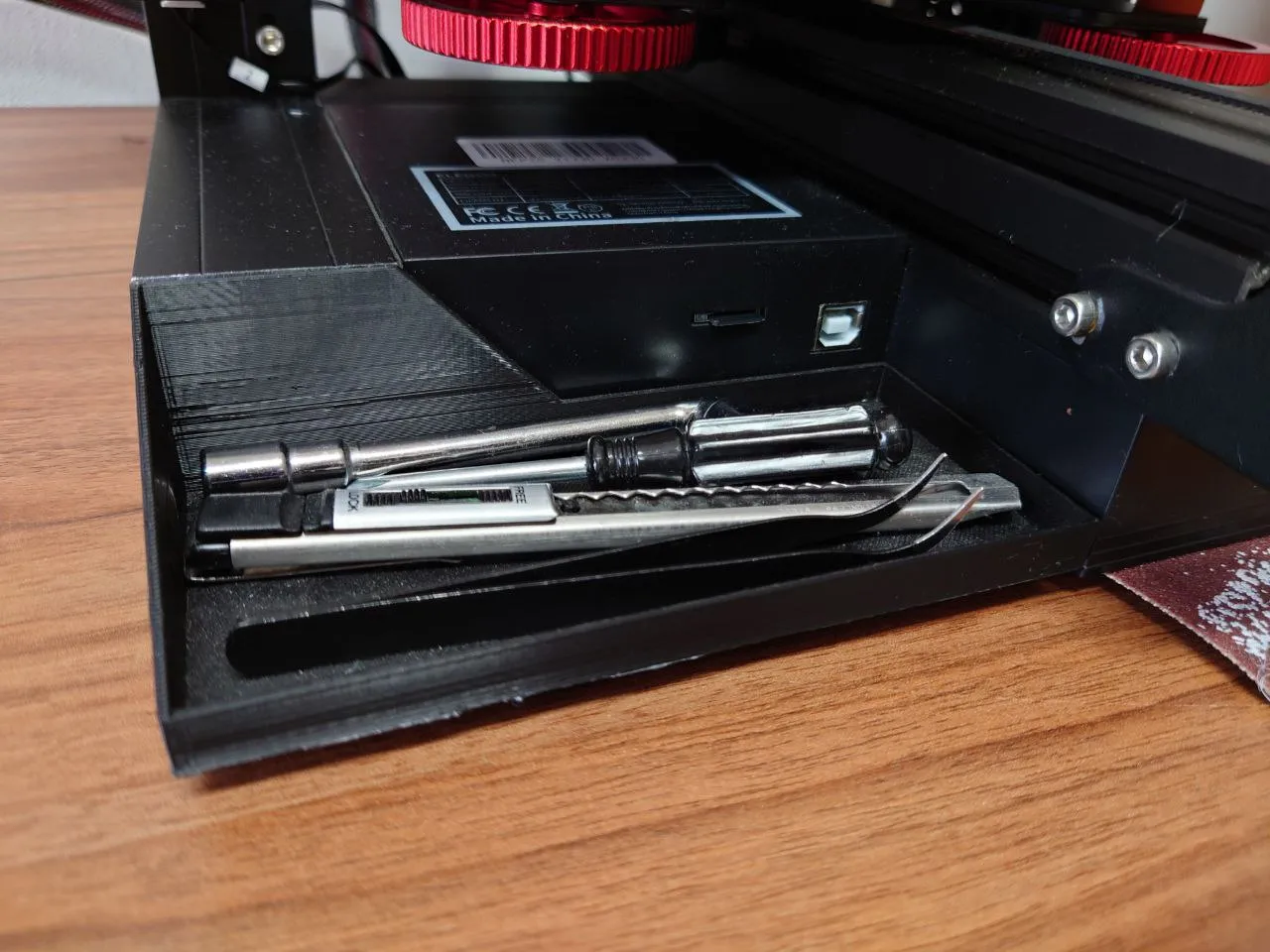 Khay lớn bên trái cho máy in 3D Elegoo Neptune 2