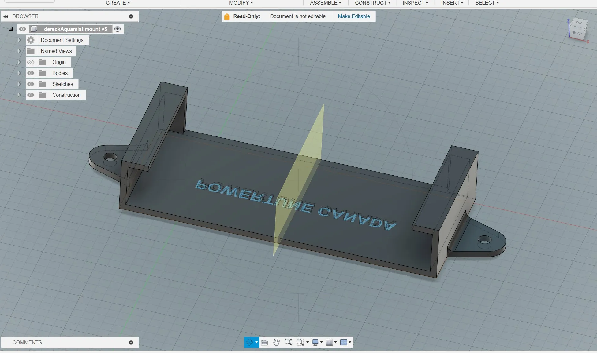 Giá đỡ điều khiển Aquamist V2 cho ô tô
