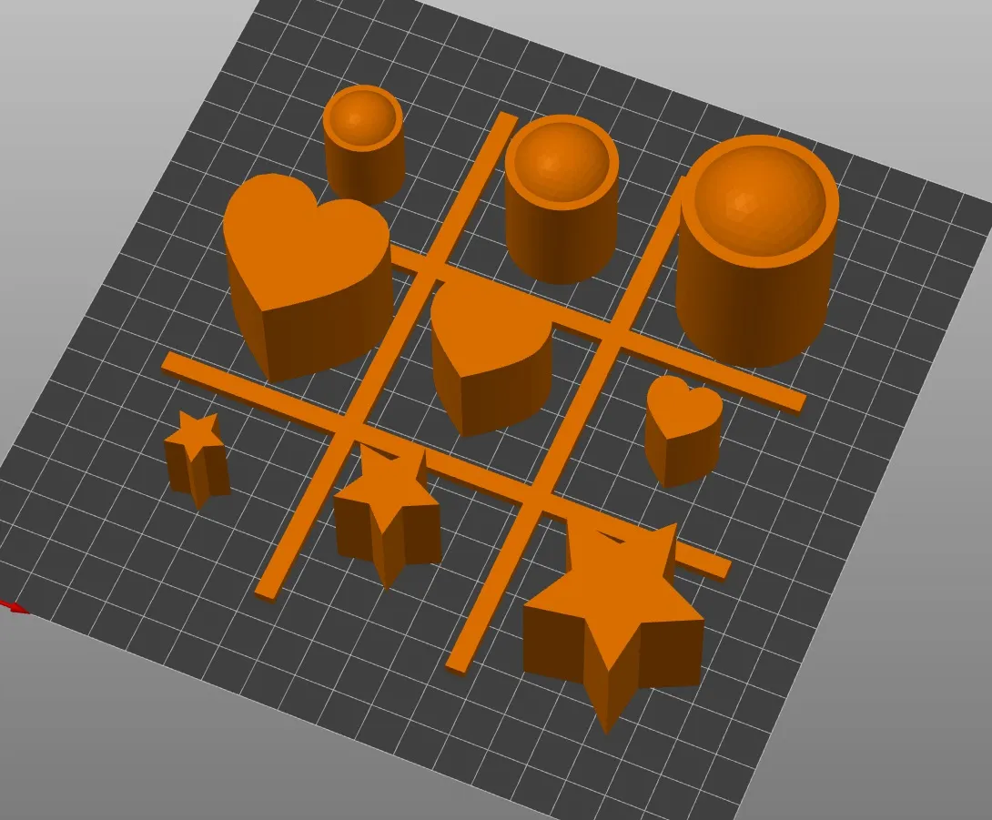 Trò chơi chiến lược Tic Tac Toe với quân cờ Gobblet