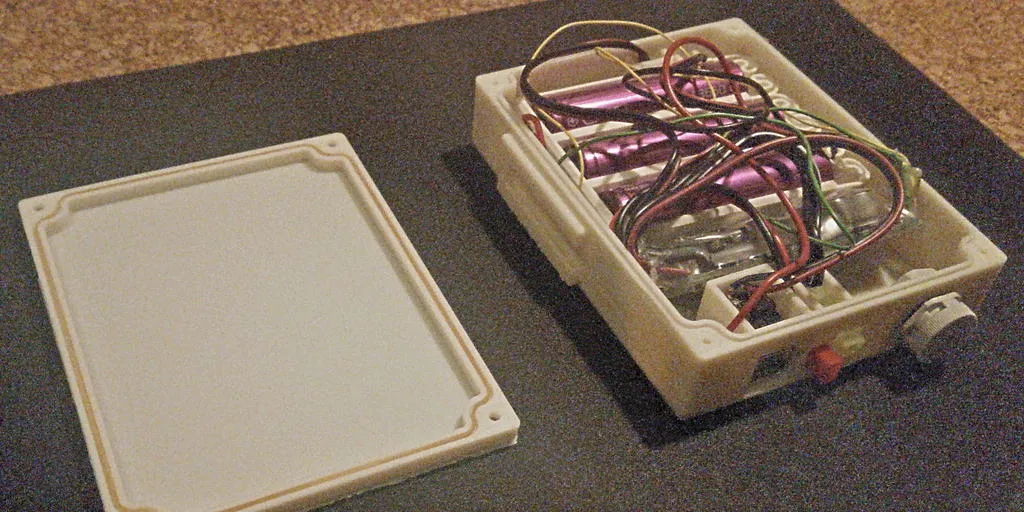 Vỏ chống nước hình chữ nhật tùy chỉnh bằng openscad