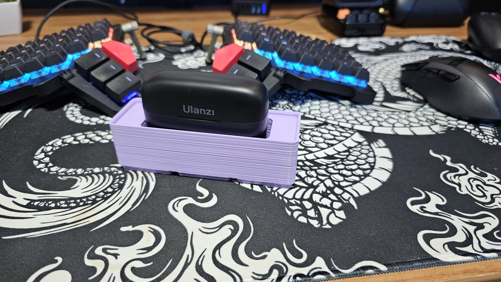 Giá đỡ tổ chức Gridfinity 3x1 cho micro Ulanzi J12