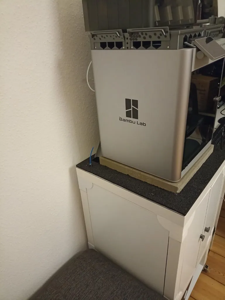 Hệ thống xử lý filament BambuLab cho tủ LACK