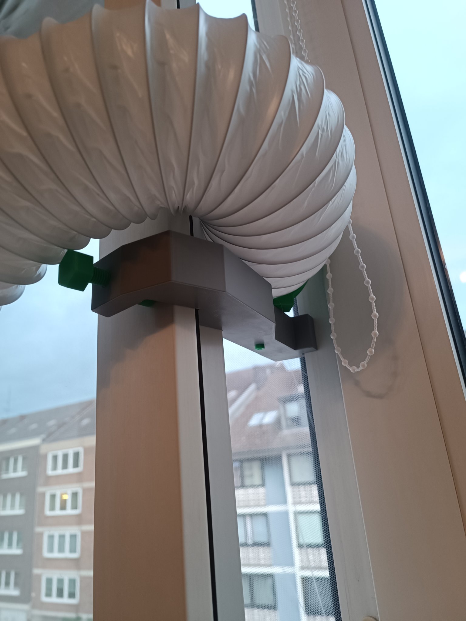 Cái kẹp giữ cửa sổ cho hệ thống thoát khí máy in