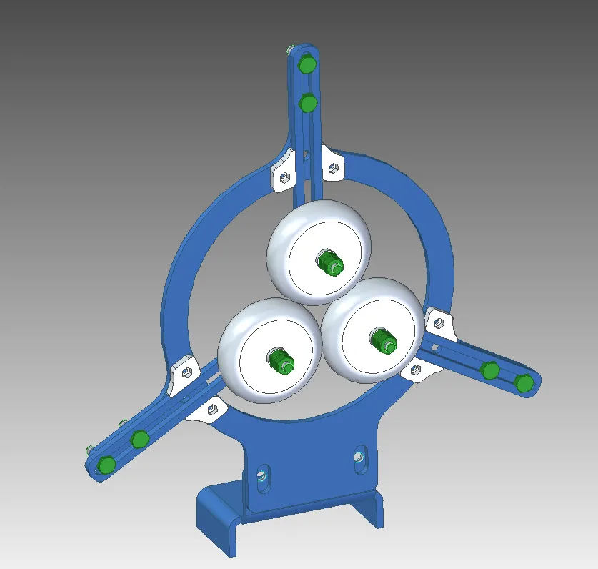 Giá đỡ ổn định cho máy tiện gỗ Lunette Trembleur