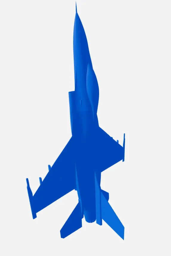 Mô hình máy bay chiến đấu F16 của Đài Loan