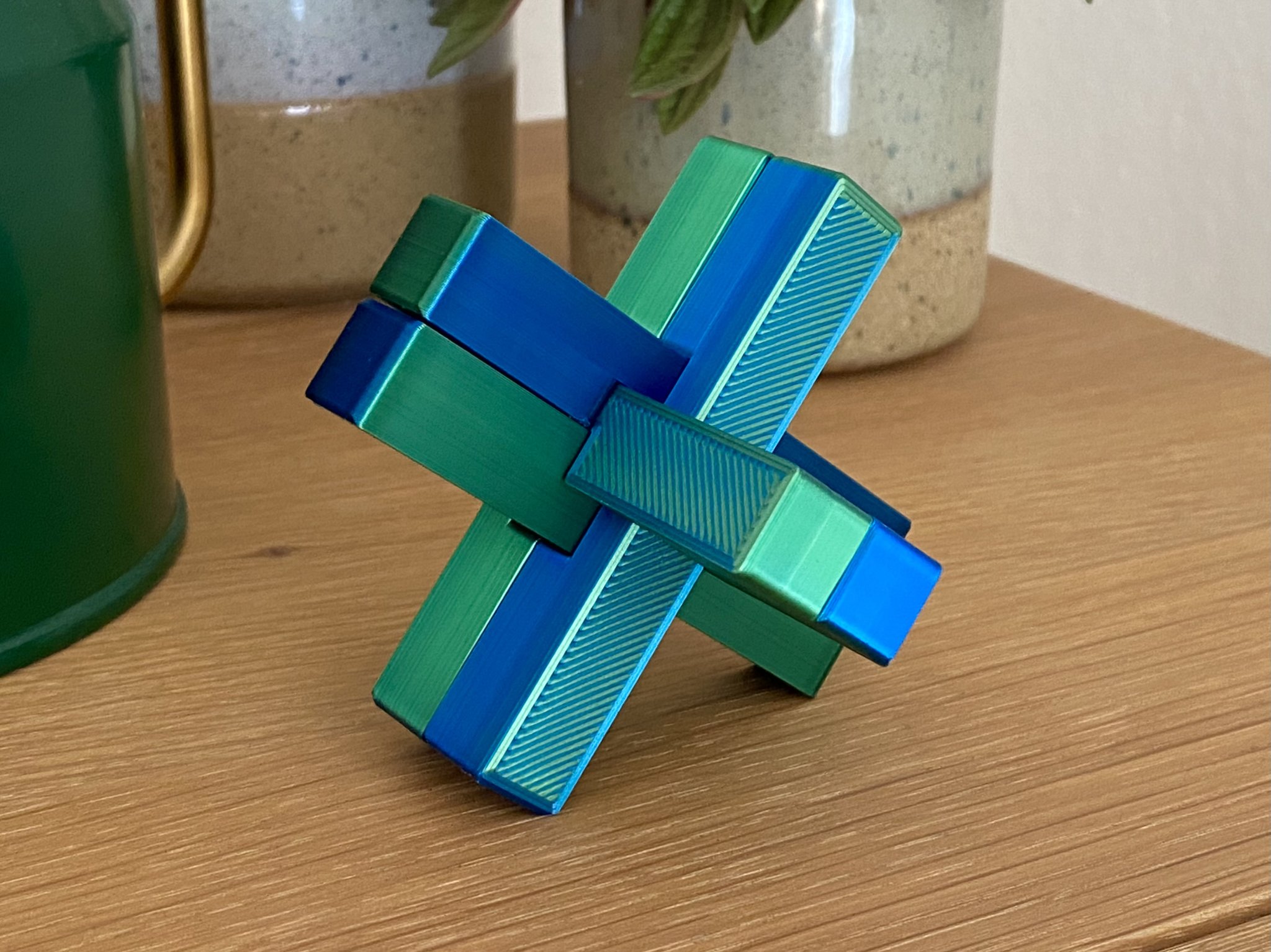 Nút quỷ Teufelsknoten - Đố vui truyền thống cho thợ mộc