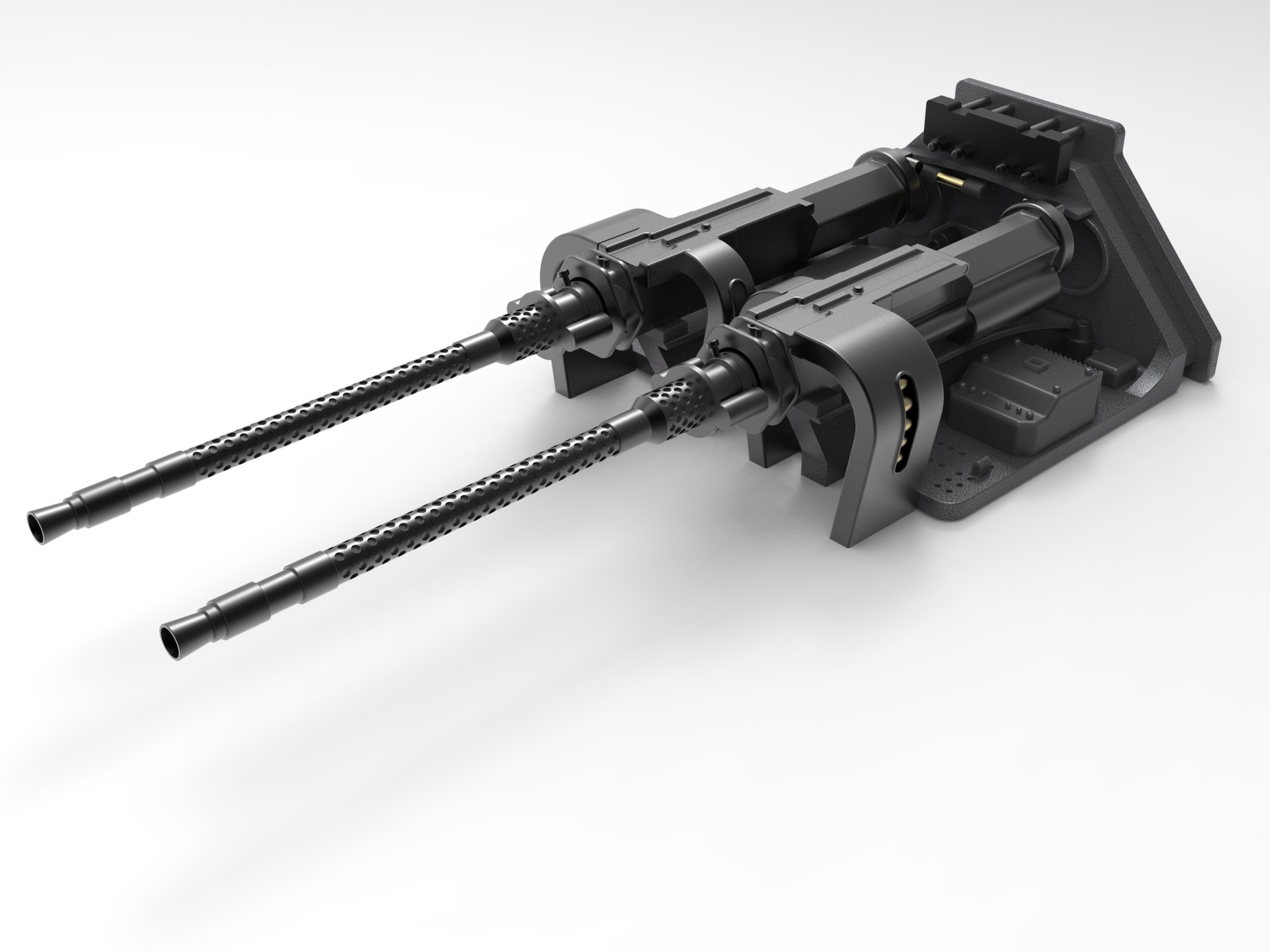 Mô hình súng máy Rheinmetall-Borsig MG131 tỉ lệ 1/4 cho FW190